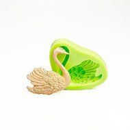 DENISECCA Swan Right Silicone Mold for Chocolate Polymer Clay Candy Making Sugarcraft Tools Cake Decorations Mould