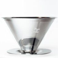 Premium Pour Over Coffee Filter 3-4 cup - Stainless Steel with Ultra Fine Weave, Reusable Eco-Friendly Dripper... N3