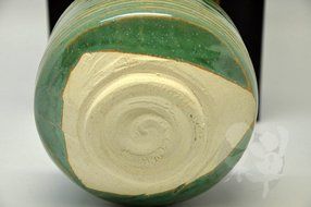 Japanese Mino Yaki ware Matcha Bowl Green Tea 11.5 / 11.5 / 8cm (4.5 / 4.5 / 3.1inch)[7327] N4