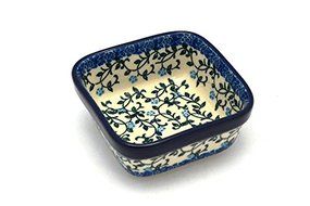 Polish Pottery Ramekin - Square - Terrace Vines
