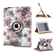 TOPCHANCES Modern Smart Cover Case for iPad 2 3 4 with Auto Sleep/Wake Function and 360 Degree Rotating Stand-... N59