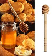 Hestio Wooden Honey Dipper Sticker Beekeeping Tool N6