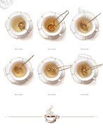 Creativity Gold Stainless Steel Quality Tea Infuser Clip - Star / Moon / Sun / Shell / Teapot N6