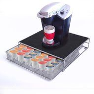 ShopperChoice 36 Coffee Pod Single Storage Drawer for Keurig K-cup Pods Holder Coffee N2