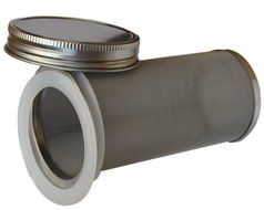 Cold Brew Coffee and Tea Maker Stainless Steel Filter for Mason Jars With Lid and 2 Silicone Seals (No Jar, Half... N4