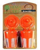 Novo Cafe 2 Pack of Premium Reusable K-Carafe Coffee Filter for Keurig 2.0 N4