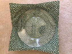 Sunflowers and Mums handmade, Hot Cold Plate Cozy,Microwave Plate Cozie,Fabric Trivet,Hot pad,Pot Holder,Cotton... N2