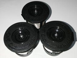 Beauty Clubs 3pcs Refillable Coffee Capsule Cup Reusable Refilling for Nespresso Machine N3