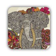Generic Cup Mat Print Colorful Elephant Drawing 1 Mdf Material Original N6
