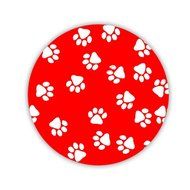 Generic Shock Proof Coaster Made By Mdf Print Dog Paw N6