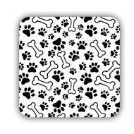 Generic Shock Proof Coaster Made By Mdf Print Dog Paw N10