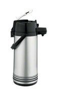 Update International (LSVL-30-BK/SF) 3.0 L Stainless Steel Lever-Top Air Pot N2