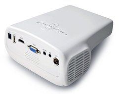 MineDream High Quality E03 16W Mini Portable Home Use White Multimedia LCD System Digital Video Game LED Projector... N3