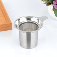 Markham123 Stainless Steel Mesh Tea Infuser Reusable Strainer Loose Tea Leaf Spice Filter N4