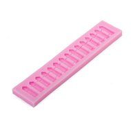 Click Down Garden Fence Shape Silicone Mold Cake Decoration Tool for Fondant Cake Cookie Cupcake N5
