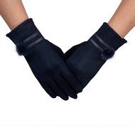 Mittens,Morecome Women Touch Screen Gloves Winter Warm Soft Wrist Gloves (Red) N11