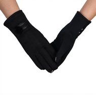 Mittens,Morecome Women Touch Screen Gloves Winter Warm Soft Wrist Gloves (Red) N12