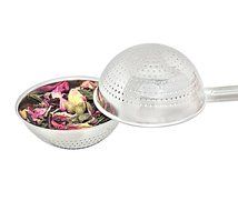 Tea Infuser With Saucer Stainless Steel Tea Ball is Perfect for Teapot, Mug, Bottle, Cup, Glass, and Travel Set... N7