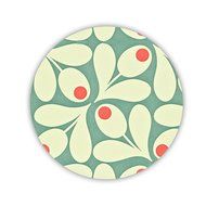 Generic Cup Coaster Mdf The One Printing Orla Kiely N4