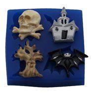 First Impressions Molds SE311 Silicone Mold, Halloween Set