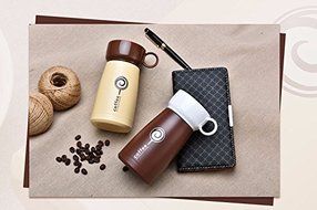 Rabbit malls,304 stainless steel office coffee cup, Inox Straight vacuum cup water bottle, 260ml portable thermos... N5