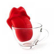 MAXGOODS Fine Silicone Tongue Infuser Loose Tea Leaf Strainer Filter N4