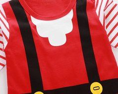 Christmas Clothes Set ,BeautyVan 1Set Fashion Kids Toddler Infant Boys Christmas Romper+Hat Outfits Clothes (9M... N5