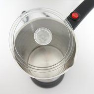 Turkish Coffee Pot Small,Brentwood 800W Stainless Steel Electric Turkish Greek Coffee Maker(Silver) N2