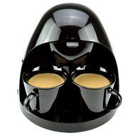 Sven brothers Automatic drip coffee machine home office tea, sending two high-grade coffee mugs N4