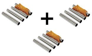 Norpro 3660 Stainless Steel Cannoli Forms, Set of 4 N3