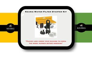 Keurig Water Filter Starter Kit for model K60, K65, K70 N3