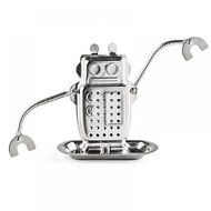 GOOTRADES Robot Hanging Tea Leaf Infuser Infuser Steel Strainer Herbal Spice Filter N2