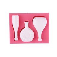 KookieMonsta Bottle Shapes Silicone Fondant Decorating Molds Cake Decorating Supplies Sugar Art Tools N2