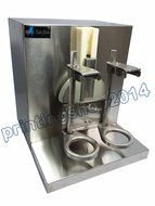 All Stainless Steel Double-cup Bubble Boba Milk Tea Shaker Auto Shaking Machine N3