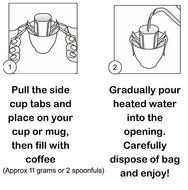 TrulyAll Pour-Over Coffee Paper Dripper Filters - Single Cup Coffee Makers (Pack of 100) N12