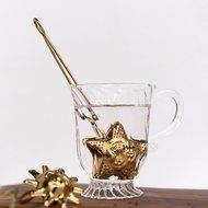 Creativity Gold Stainless Steel Quality Tea Infuser Clip - Star / Moon / Sun / Shell / Teapot N10