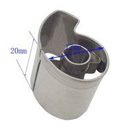 YeMarket 9-Pieces Number Cookie Cutter Set, Stainless Steel Biscuit Mold N4