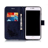 iPhone 7 Plus Case, iPhone 7 Plus Wallet Case,PHEZEN Cute Bear Don't Touch My Phone Design PU Leather Wallet Case... N106