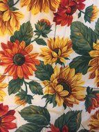 Sunflowers and Mums handmade, Hot Cold Plate Cozy,Microwave Plate Cozie,Fabric Trivet,Hot pad,Pot Holder,Cotton... N4