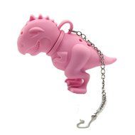 StMelody Dinosaur Style Silicone Tea Infuser Tea Strainers Tea Filters(Pink) N2