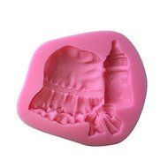 Y&XL&H Baby Hat & Bottles Silicone Cake Mold