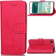iPhone 7 Plus Case, iPhone 7 Plus Wallet Case,PHEZEN Cute Bear Don't Touch My Phone Design PU Leather Wallet Case... N110