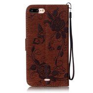 iPhone 7 Plus Case, iPhone 7 Plus Wallet Case,PHEZEN Cute Bear Don't Touch My Phone Design PU Leather Wallet Case... N113
