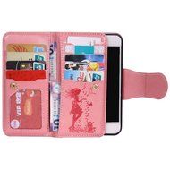 iPhone 7 Plus Case, iPhone 7 Plus Wallet Case,PHEZEN Cute Bear Don't Touch My Phone Design PU Leather Wallet Case... N119