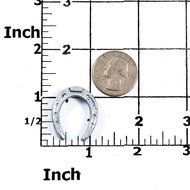 Miniature Horse Shoe Silicone Mold Chocolate, Fondant, Candy, Resin, Clay, Flexible and Easy to Use. Creates a... N4
