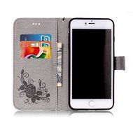 iPhone 7 Plus Case, iPhone 7 Plus Wallet Case,PHEZEN Cute Bear Don't Touch My Phone Design PU Leather Wallet Case... N125