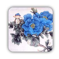 Generic Mdf Cup Mat Design Asian Chinese Painting Ink Well N8