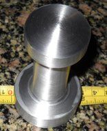 Tamper, Coffee Aluminum, Heavy Duty, Tamper 49mm, 5004052 N3