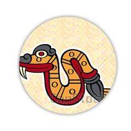 Generic Print Aztec 6 Original Coaster Mdf N6