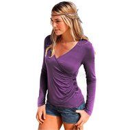 Casual Blouse,Morecome Women's Button Long Sleeve Casual Blouse Shirt Tops N9
